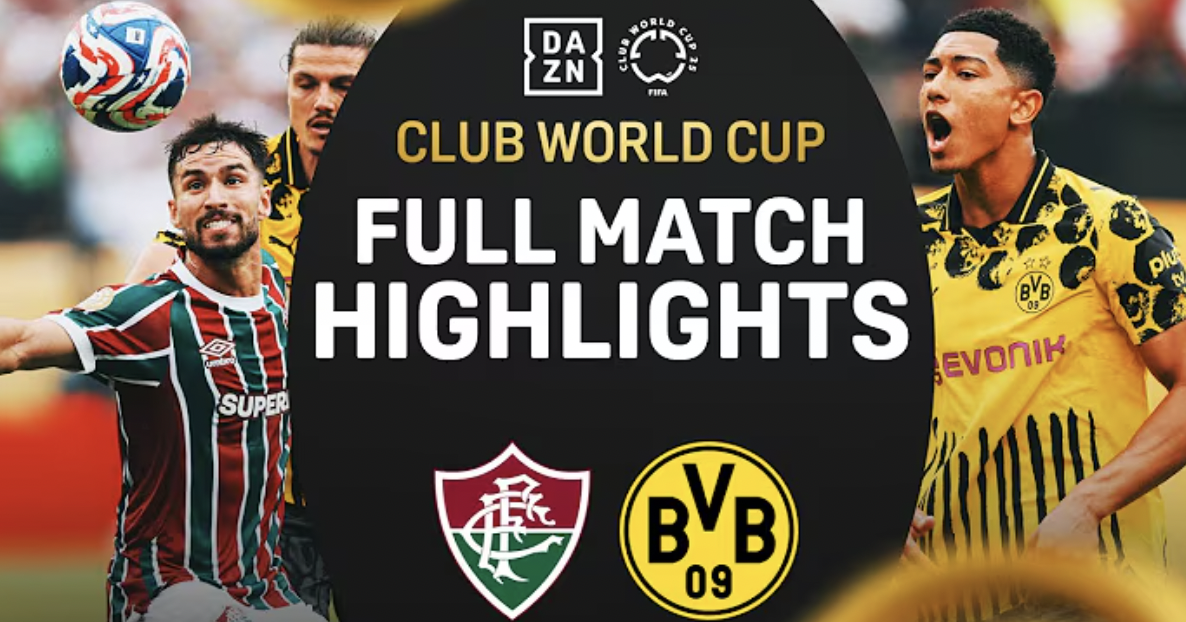 Jobe Bellingham Makes Borussia Dortmund Debut vs. Fluminense | FIFA Club World Cup Highlights